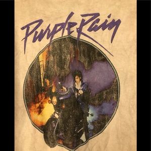 Prince Purple Rain T-Shirt Size Medium
